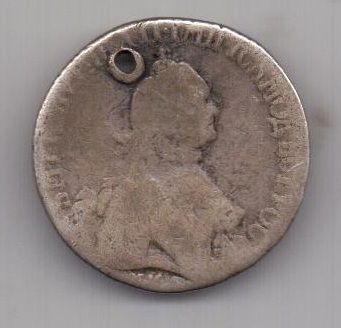 Полуполтинник 1768 г. ММД ЕI