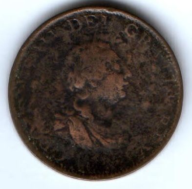 1/2 пенни 1799 г. Великобритания