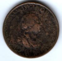 1/2 пенни 1799 г. Великобритания