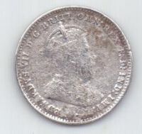 3 пенса 1910 г. редкий год. Австралия