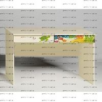 Стол письменный Русалочка СТ-4 (120х60х75)