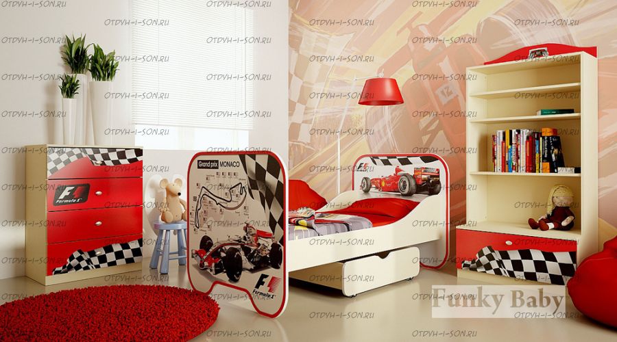 Детская комната Формула-1