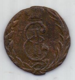 деньга 1770 г. сибирская монета