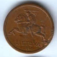 10 центов 1991 г. Литва