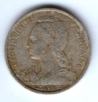 5 франков 1953 г. Мадагаскар