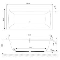 схема Excellent Aquaria Lux 180x80