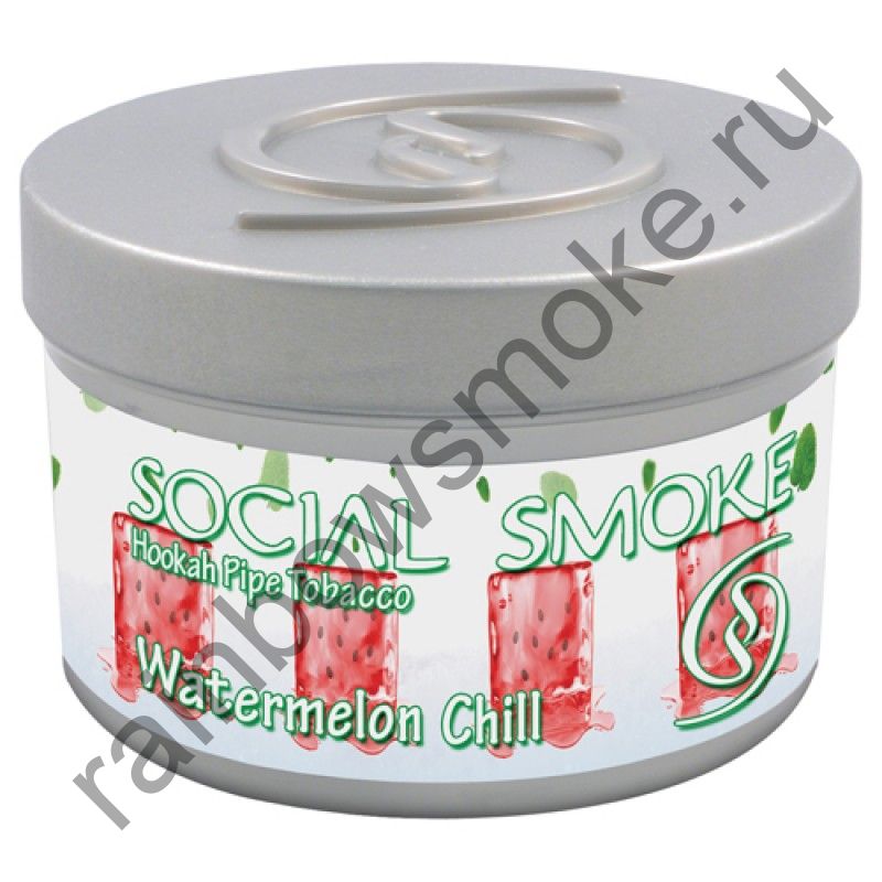 Social Smoke 250 гр - Watermelon Chill (Прохладный Арбуз)