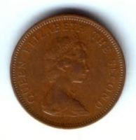 1 пенни 1971 г. Джерси