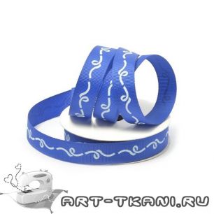 Лента репсовая 15 мм для творчества Стежки