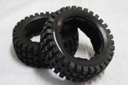 HPI Baja 5B front rare knobby "MT TIRE" tire set