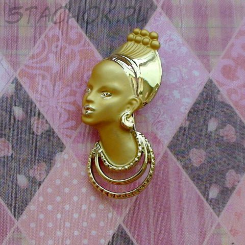 Брошь "Египтянка" под золото