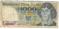 1000 злотых 1982 г. Польша