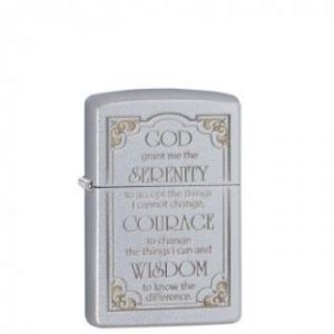 Зажигалка бензиновая широкая Zippo 28458 Serenity (США)