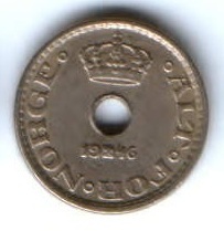 10 эре 1946 г. Норвегия