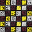 Orgn-22(4). Мозаика 48x48x8, серия ORGANICO,  размер, мм: 300*300 (GAUDI, Испания)