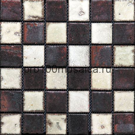 Rust-25(4). Мозаика 45x45x10, серия RUSTICO,  размер, мм: 285*285 (GAUDI)