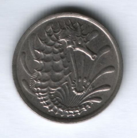 10 центов 1982 г. Сингапур