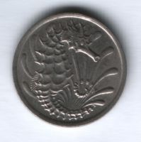 10 центов 1982 г. Сингапур