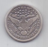1/4 доллара 1896 г. США