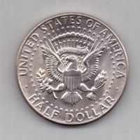 1/2 доллара 1964 г. редкий год .США