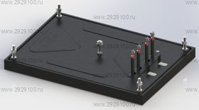 Электрическая  конфорка КЭТ-0,12/3,0 Абат