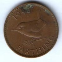 1 фартинг 1948 г. Великобритания