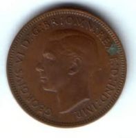 1 фартинг 1941 г. Великобритания