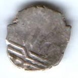 1 акче 1525-1535 гг. Ширваншахи,  г. Шемаха