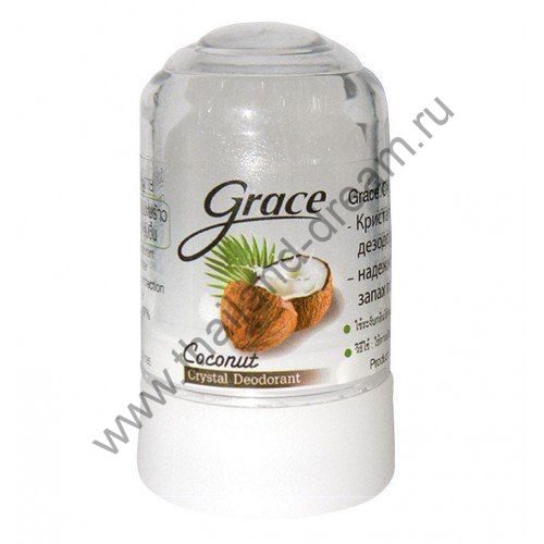 КВАСЦОВЫЙ ДЕЗОДОРАНТ С КОКОСОВЫМ МАСЛОМ GRACE 70ГР