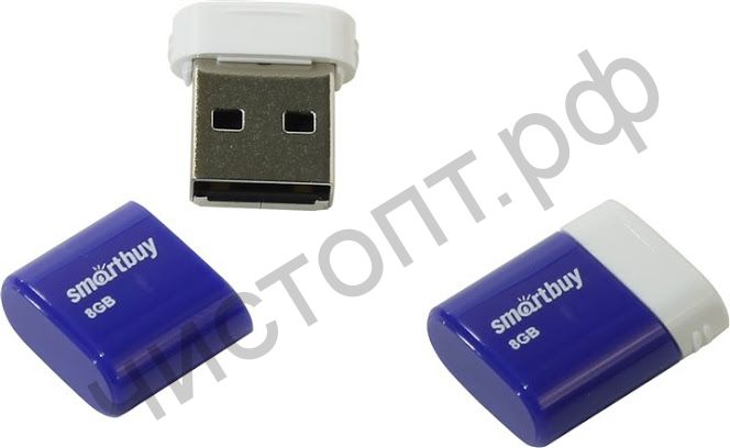 флэш-карта Smartbuy 16GB LARA Blue