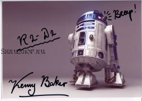 Автограф: Кенни Бейкер. Звёздные войны. (Star Wars)
