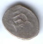 1 акче 1525-1535 гг. Ширваншахи,  г. Шемаха