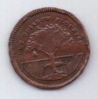 1 фартинг 1800-1830 г. Шотландия. Великобритания