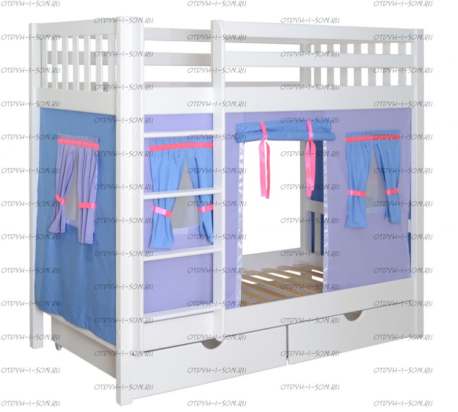 Кровать двухъярусная Галчонок-2