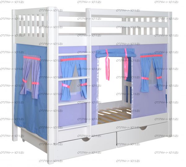 Кровать двухъярусная Галчонок-2