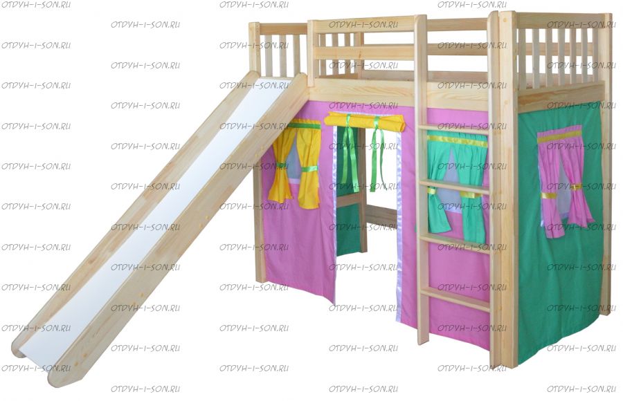Кровать-чердак Трубадур-2 (Шалаш-2)