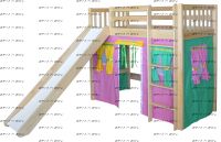 Кровать-чердак Трубадур-2 (Шалаш-2)