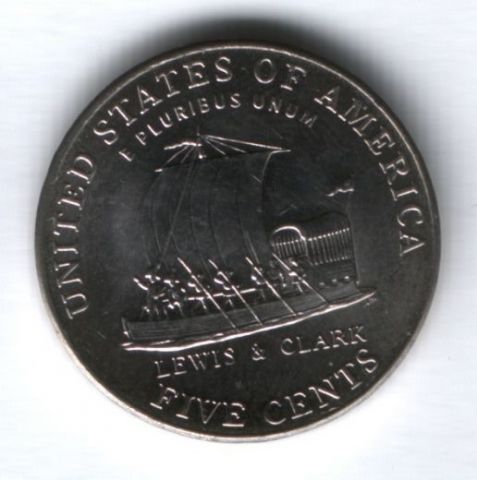 5 центов 2004 г. США
