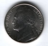 5 центов 2004 г. США