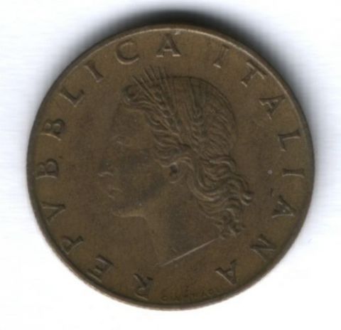 20 лир 1958 г. Италия