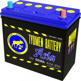 Автомобильный аккумулятор АКБ Тюмень (TYUMEN BATTERY) ASIA 6CT-50L 50Aч П.П.