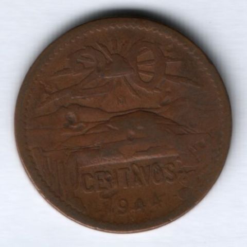20 сентаво 1944 г. Мексика