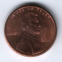 1 цент 2011 г. США