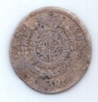 3 крейцера 1764 г. Бавария. Германия