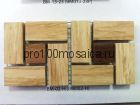 BM-02-H (BM002-H) бамбук 30*15/15*15. Мозаика серия BAMBOO, 305*305*8 мм (NATURAL)