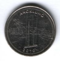 1000 рупий 2010 г. Индонезия