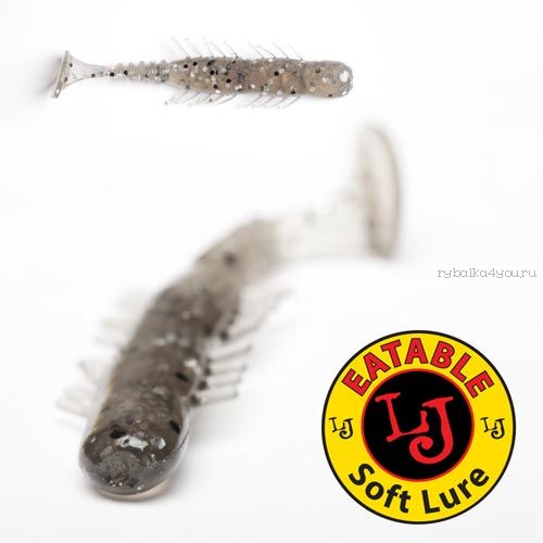 Виброхвост Lucky John Pro Series BUGSY SHAD 3,9" / 100 мм / цвет PA08 / 5 шт