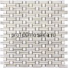 KB-P22 (XY-MW08-22P) Мозаика камень S-LINE 305х305х10 мм (NATURAL)