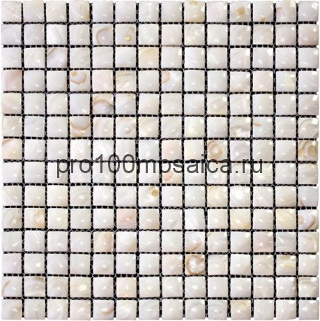 SME-01-20 перламутр. 20x20. Мозаика серия SHELL, 300*300*4 мм (NATURAL)