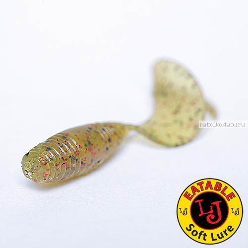 Твистер Lucky John Pro Series J.I.B. TAIL 1,5" / 38 мм / цвет PA03 / 15 шт